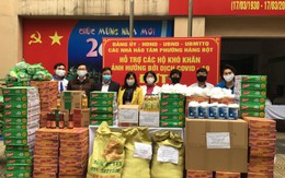 Phường Hàng Bột: Hỗ trợ kịp thời cho người dân gặp khó khăn do đại dịch Covid-19
